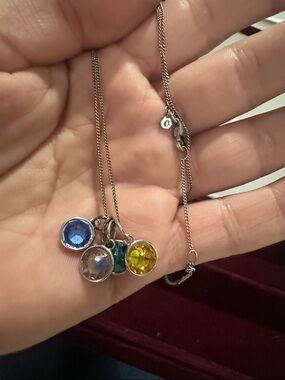 925 Origami Owl Charm Necklace